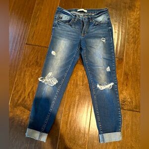 Kancan Estillo Distressed Jeans